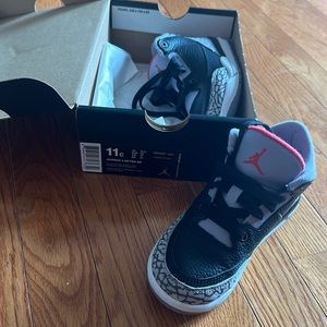 (PS) Air Jordan 3 Retro OG 'Black Cement' size 11C